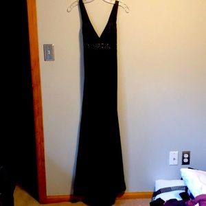 Black Prom dress size 2